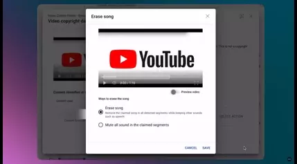 YouTube Can Now Use AI to Remove Copyrighted Music From Videos