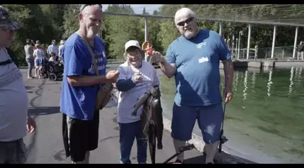 Kids with disabilities make memories at the 24th annual Merwin Day of Fishing