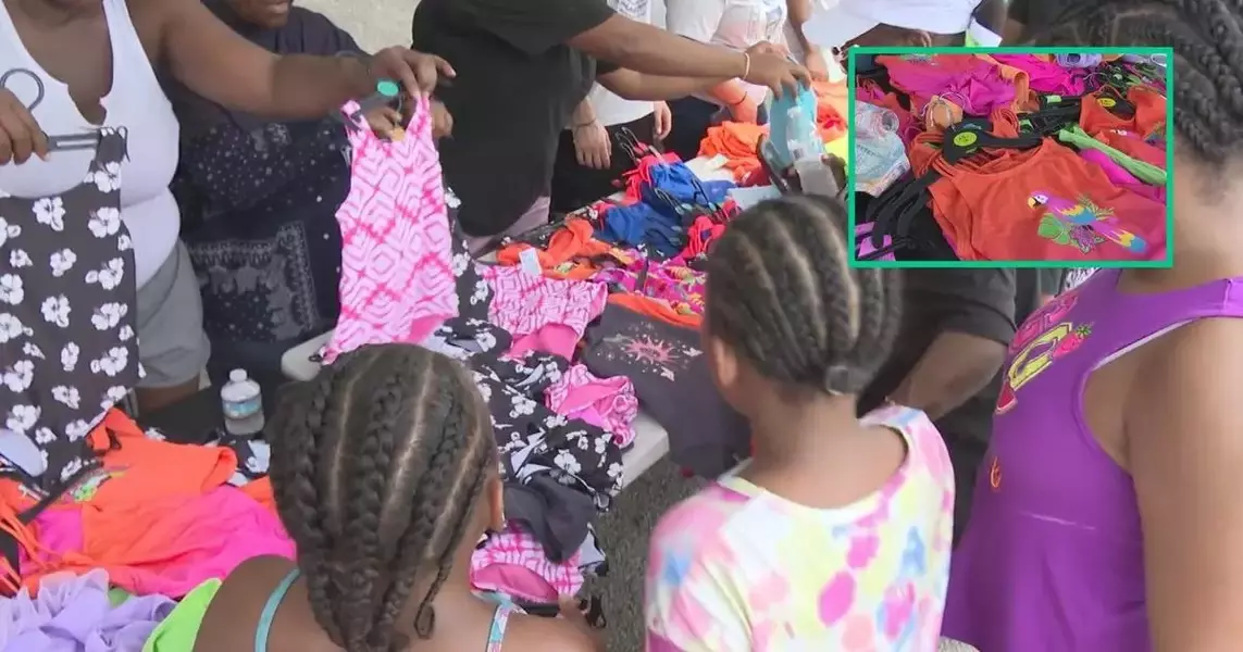 Over 200 swimsuits given away in West Philadelphia after kids denied access to city pools over attire