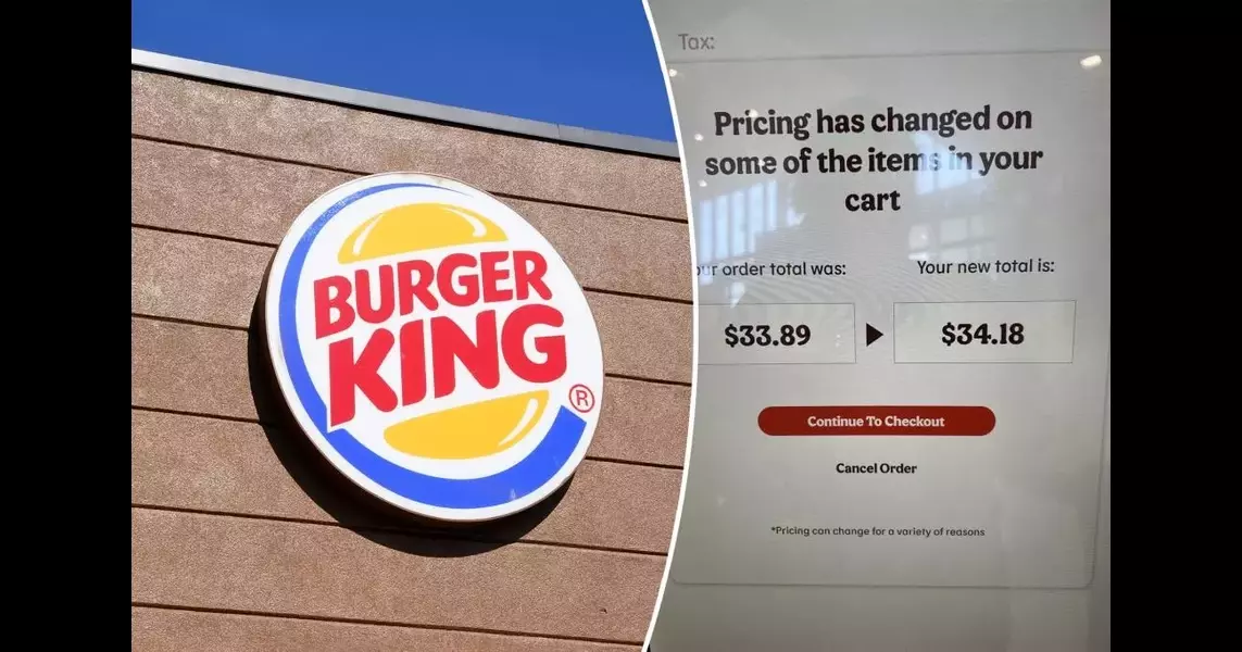 Customer claims Burger King forced dynamic pricing increase on her…