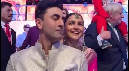 Ranbir Kapoor, Alia Bhatt vibe to music at Anant Ambani’s wedding; fans call it ‘cute’. Watch