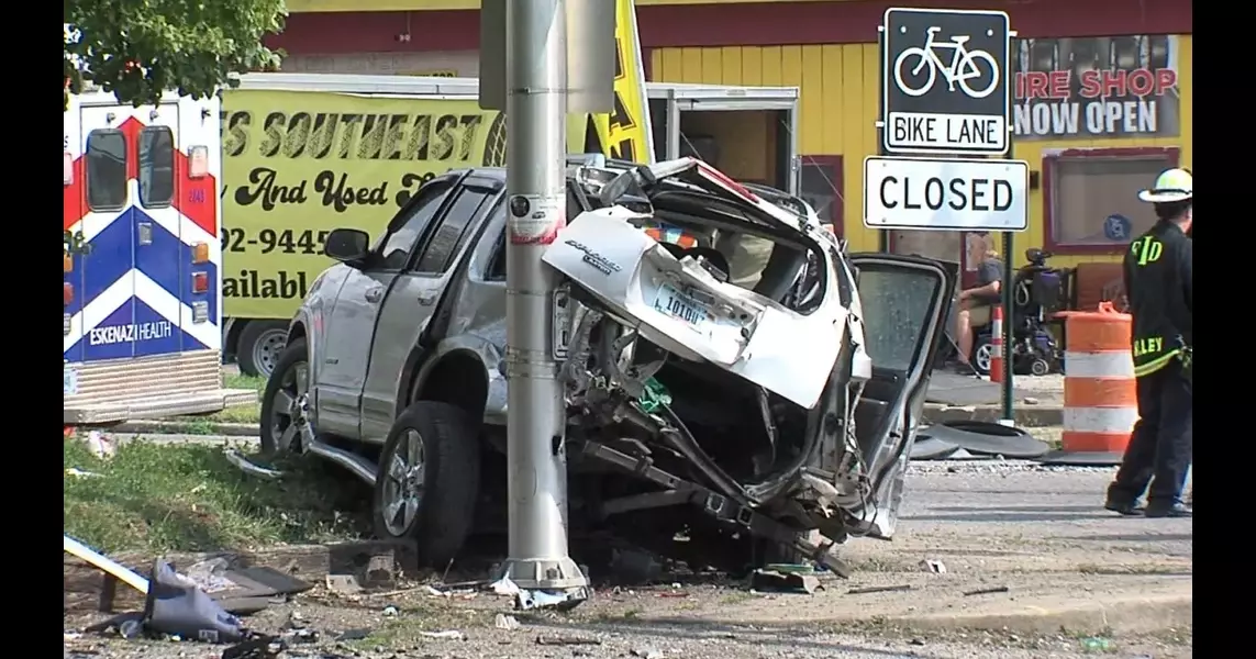 Investigators: Man was driving nearly 100 mph before crashing into SUV full of kids