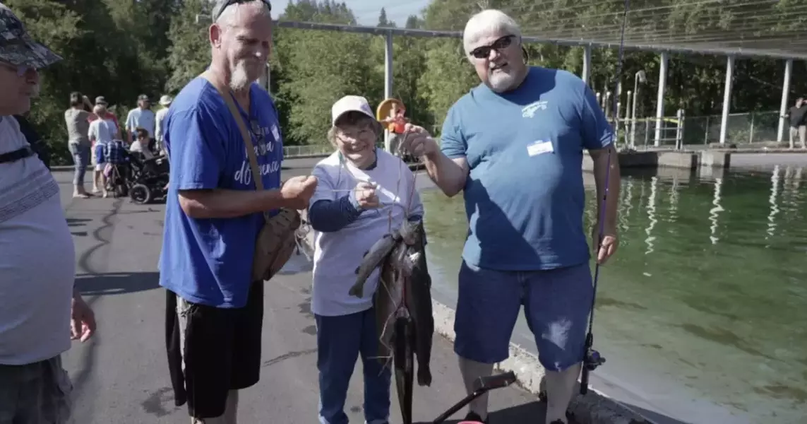 Kids with disabilities make memories at the 24th annual Merwin Day of Fishing