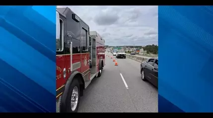 Person hurt in 6-car crash on Highway 501