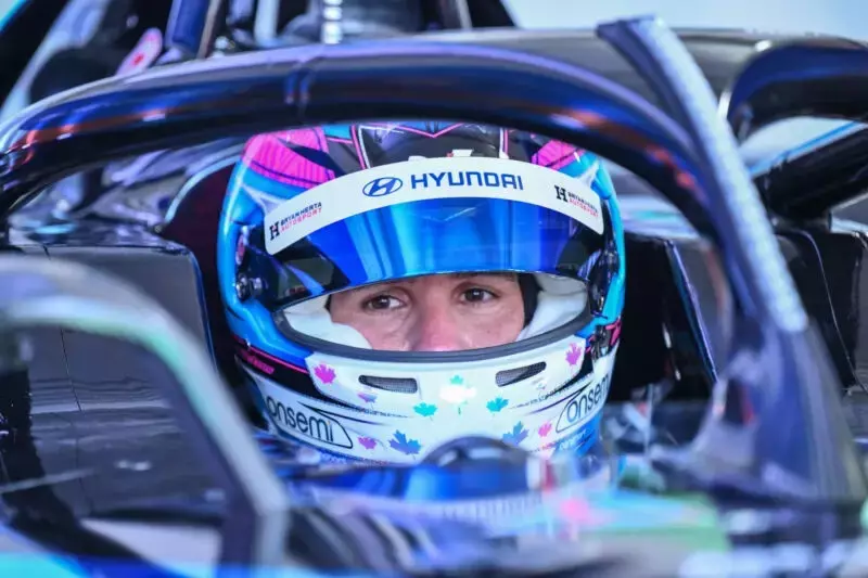 Paralyzed driver Robert Wickens tests Formula E car with hand controls