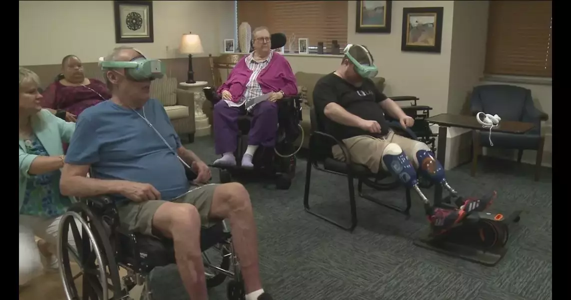 Residents in their golden years ‘go for gold’ in Olympic-themed games