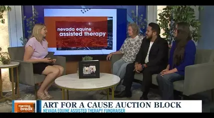 Art for a Cause online auction raises money for Nevada Equine Assisted Therapy