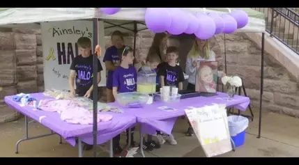 Marquette Kids Club sells lemonade to benefit Ainsley’s HALO