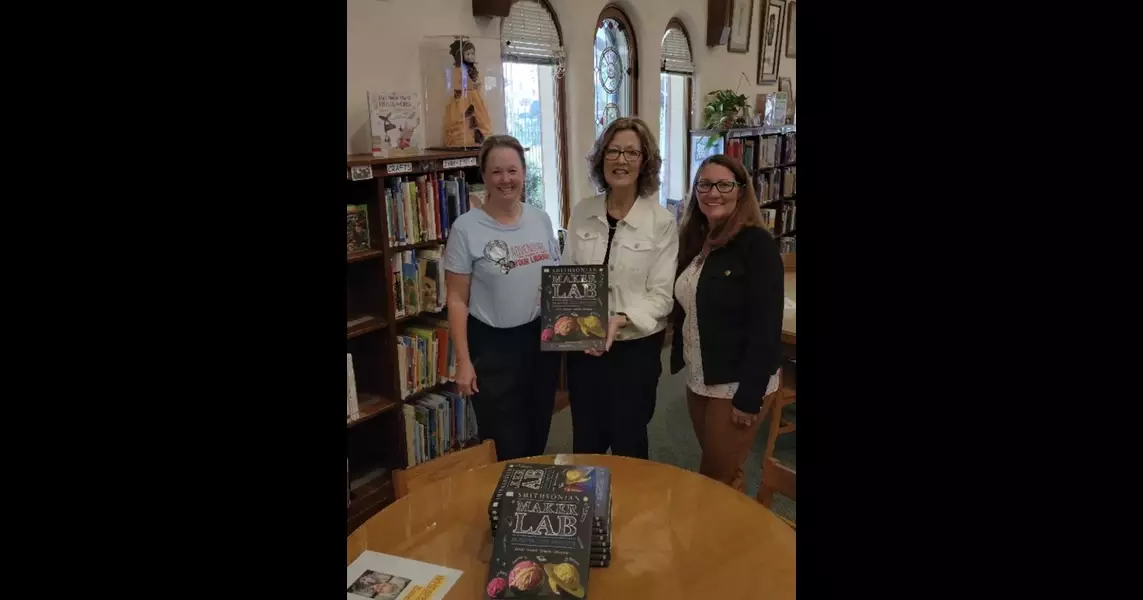 Inspiring Future Innovators: “Maker” Books Distributed to A.K. Smiley Library Kids’ Summer Reading Program Participants