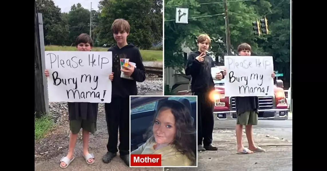 Georgia boy forced to stand next to railroad tracks with sign to…