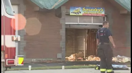 Arson fire at Spokane car wash