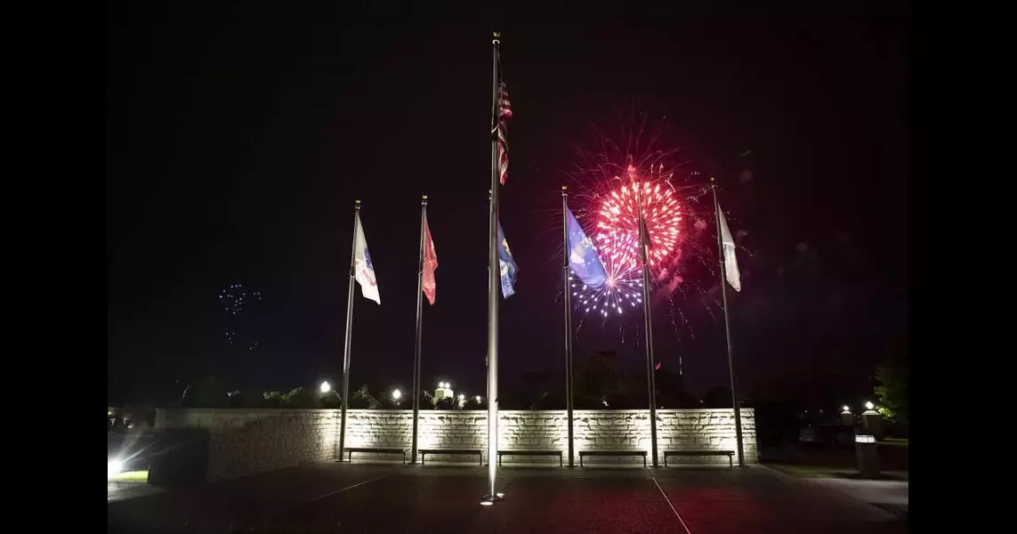 College of the Ozarks celebrates Honor America with food trucks, fireworks, patriotic program