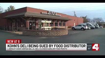 Kohn’s Deli being sued by food distributor