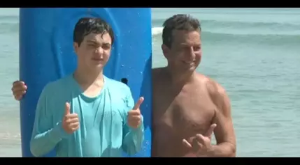 Surfers for Autism offers kids with disabilities the chance to surf.