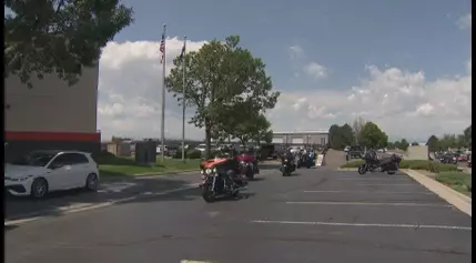 YouTube biker raising money for Wounded Warriors brings his convoy to northern Colorado