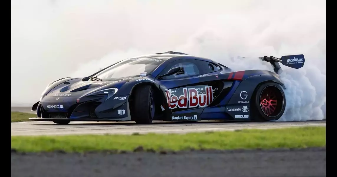 This Rotary-Swapped McLaren P1 GTR Drift Car Is Next-Level Crazy