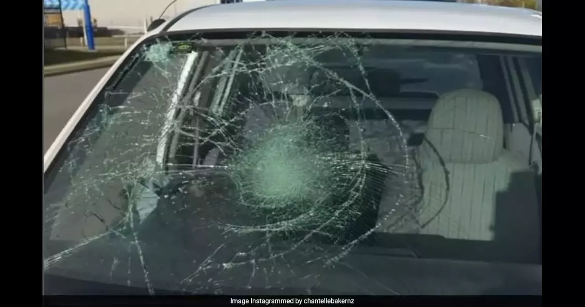 Shocking Video Shows Woman Sprinting, Smashing Windscreen Of Influencer’s Car In Road Rage Incident