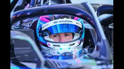 Paralyzed driver Robert Wickens tests Formula E car with hand controls