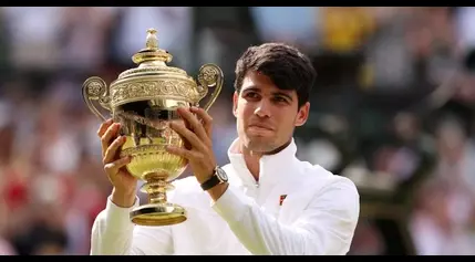 Tennis, Wimbledon 2024 men’s singles final: Carlos Alcaraz beats Novak Djokovic to retain title