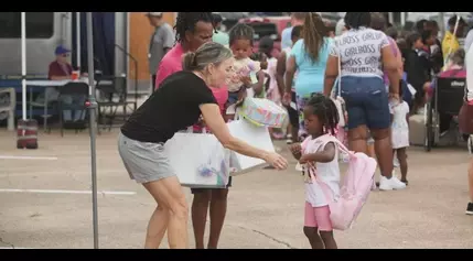 Over 200 kids received school supplies at BCS Together’s Back to School Bash