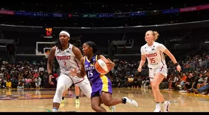 Sparks can’t hold off Mystics’ late surge, extend losing streak to eight games