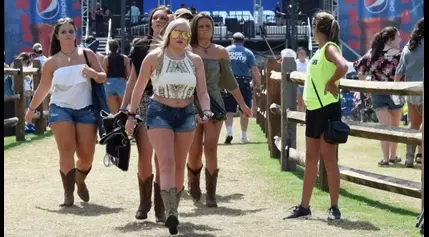 Hawk Tuah Girl Gets The Silent Treatment At Country Music Festival In Painfully Awkward Video