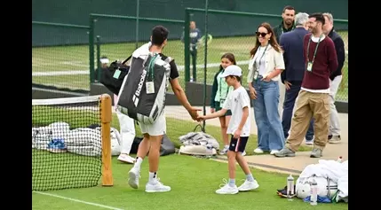 Meet Novak Djokovic’s two young children – who are following in tennis star’s footsteps