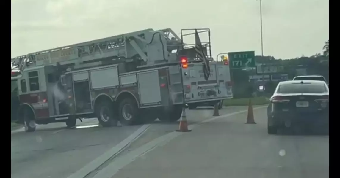 18-wheeler crash stops traffic on I-75 North in Macon