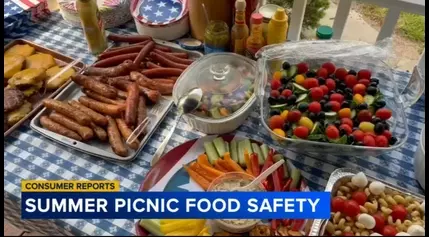 Preventing bacteria growth, food poisoning at your summer picnics and BBQs