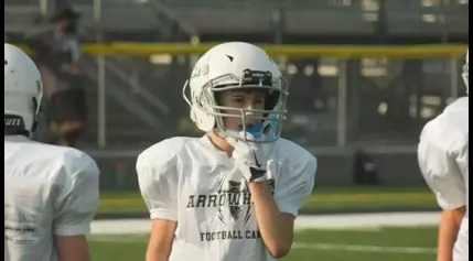 Kids Enjoy Football, Contact at Arrowhead Camp