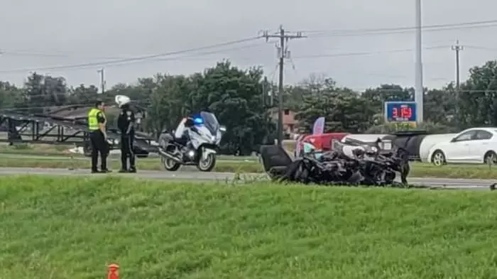 Fiery crash on SW Loop 410 leaves car unrecognizable, driver dead