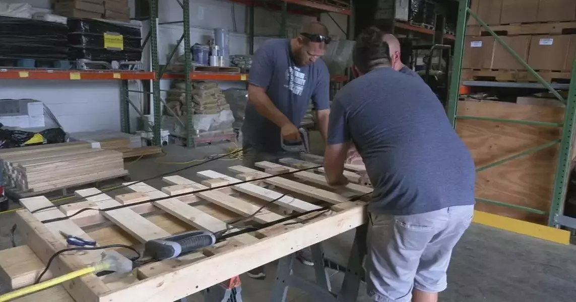 Local company builds beds for west Louisville kids in need