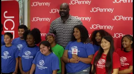 NBA legend Shaq takes 20 kids back-to-school shopping at JCPenney in North Texas