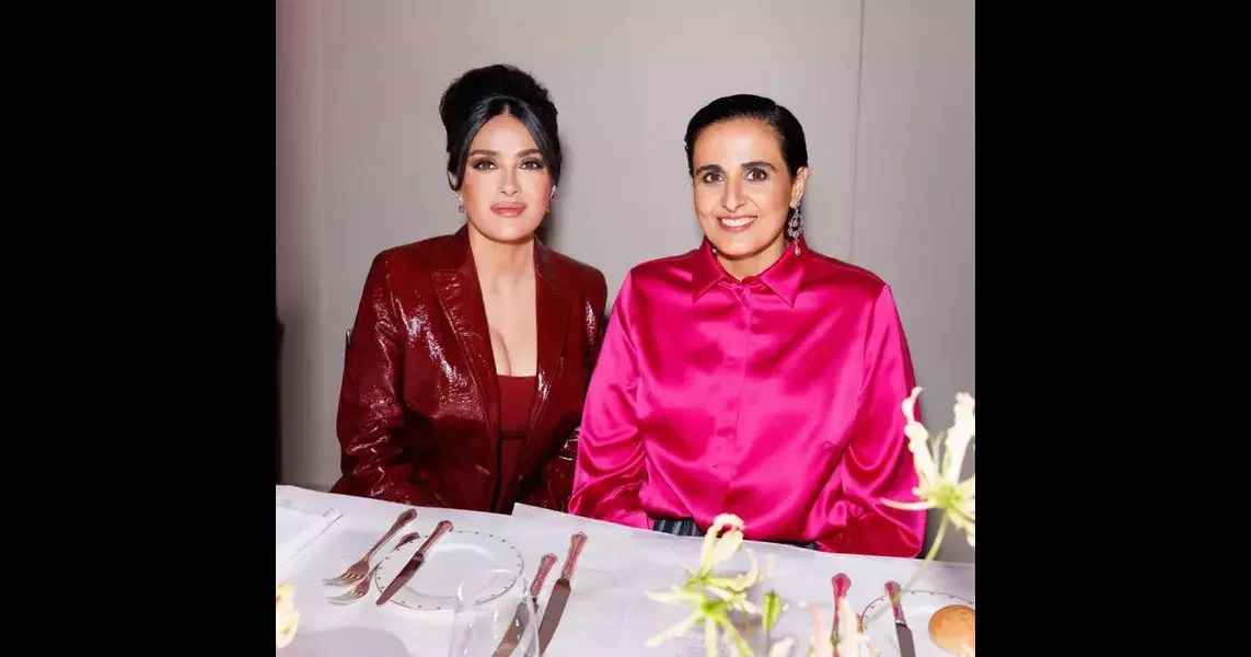 Salma Hayek-Pinault, Naomi Campbell, and More Fête the 2023 Fashion Trust Arabia Prize Winners in London