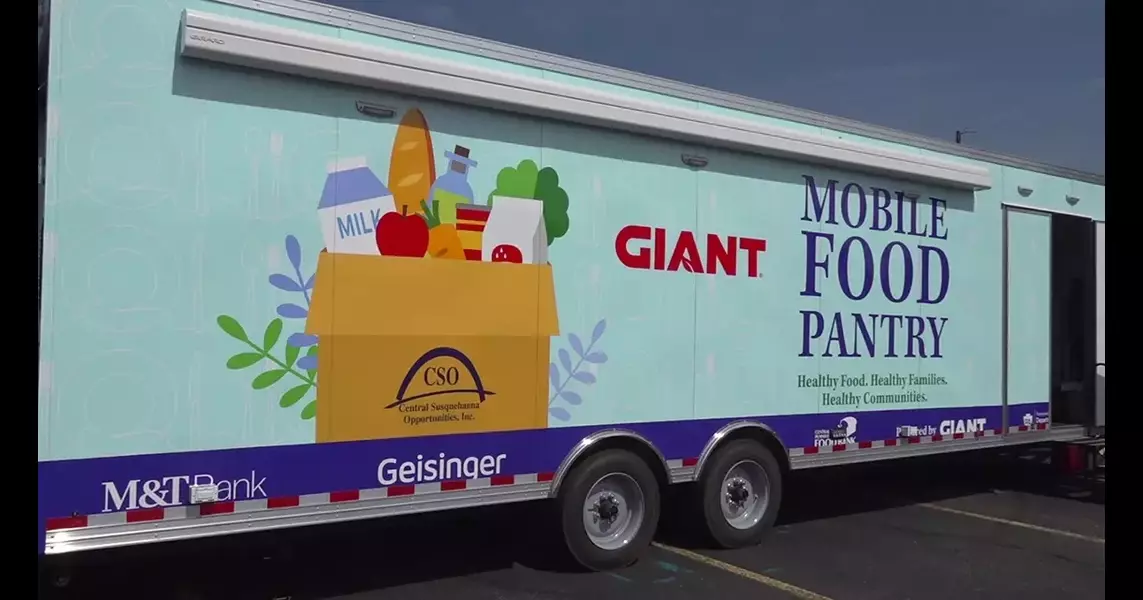 Mobile food pantry unveiled in Danville