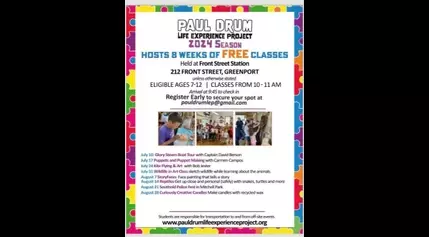 Paul Drum Life Experience Project Offers Free Summer Fun For Kids