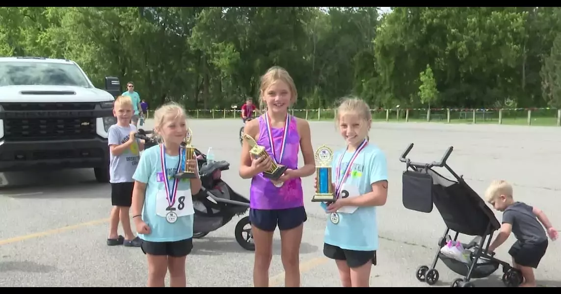 Kids, teens compete in Goshen triathlon