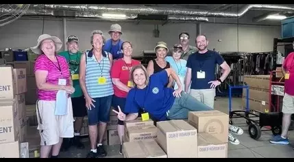 A series of fortunate events leads to restocking of area food pantries in effort by Carteret County Food Recovery Program