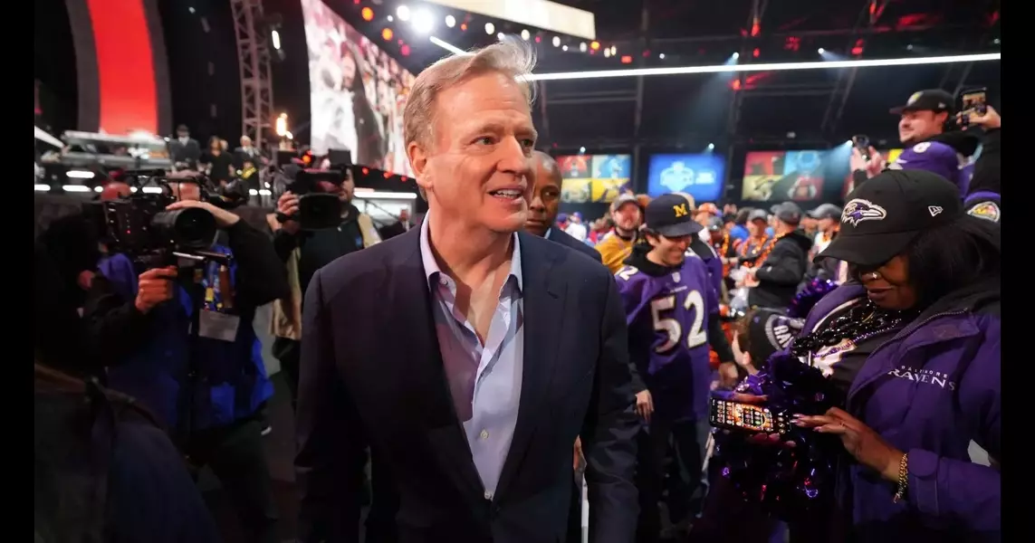 Roger Goodell evades question of whether NFL wants more TV money, post-NBA deals