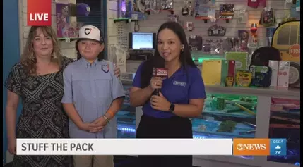 Stuff the Pack| Helping kids in need get school supplies