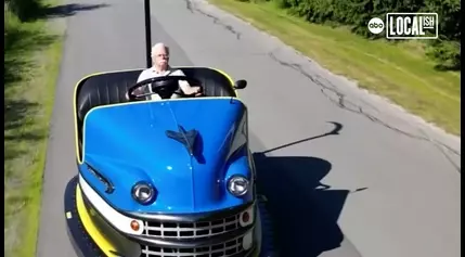 Pennsylvania man creates a road-worthy bumper car