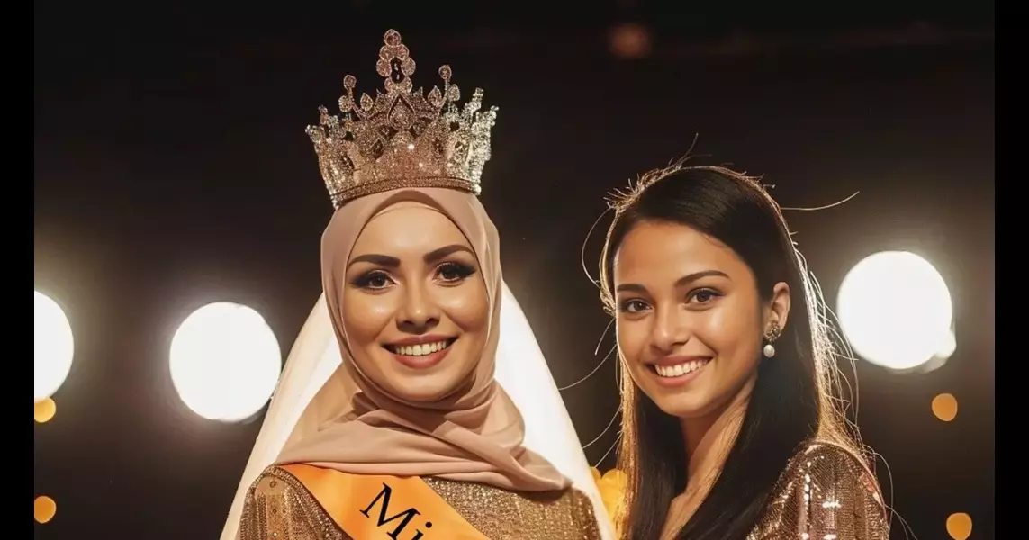 Hijab-Wearing Influencer Kenza Layli Bags Miss AI Title In First-Ever Virtual Beauty Pageant