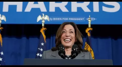 Wall Street money machine whirs back to life for Harris