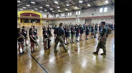 Camp rigor: Local family participates in boot camp for kids – The Daily Reporter