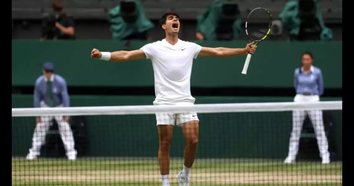 Carlos Alcaraz becomes the ninth tennis player to defend his title at Wimbledon