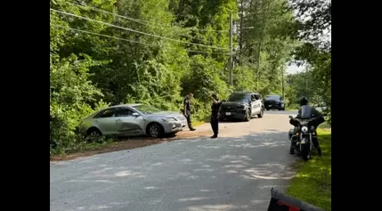 Police, New Hampshire State Troopers Investigate Stolen Car Crash In East Concord: Watch