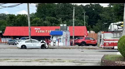 MPD squad car involved in Frayser crash