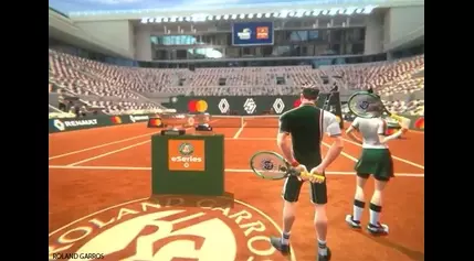 Gilles Simon transfers pro skills to Tennis Clash game during Roland Garros eSeries