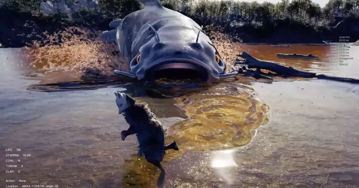 Run Away From a Giant Catfish in This Upcoming UE5 Indie Game