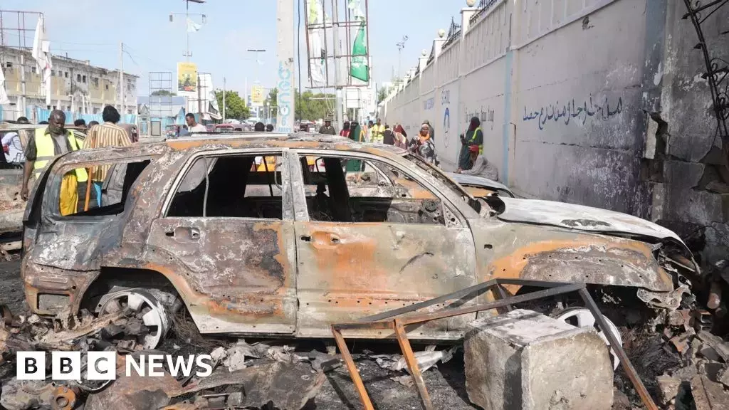 Somalia car bomb kills people at café packed with fans watching Euro 2024 final